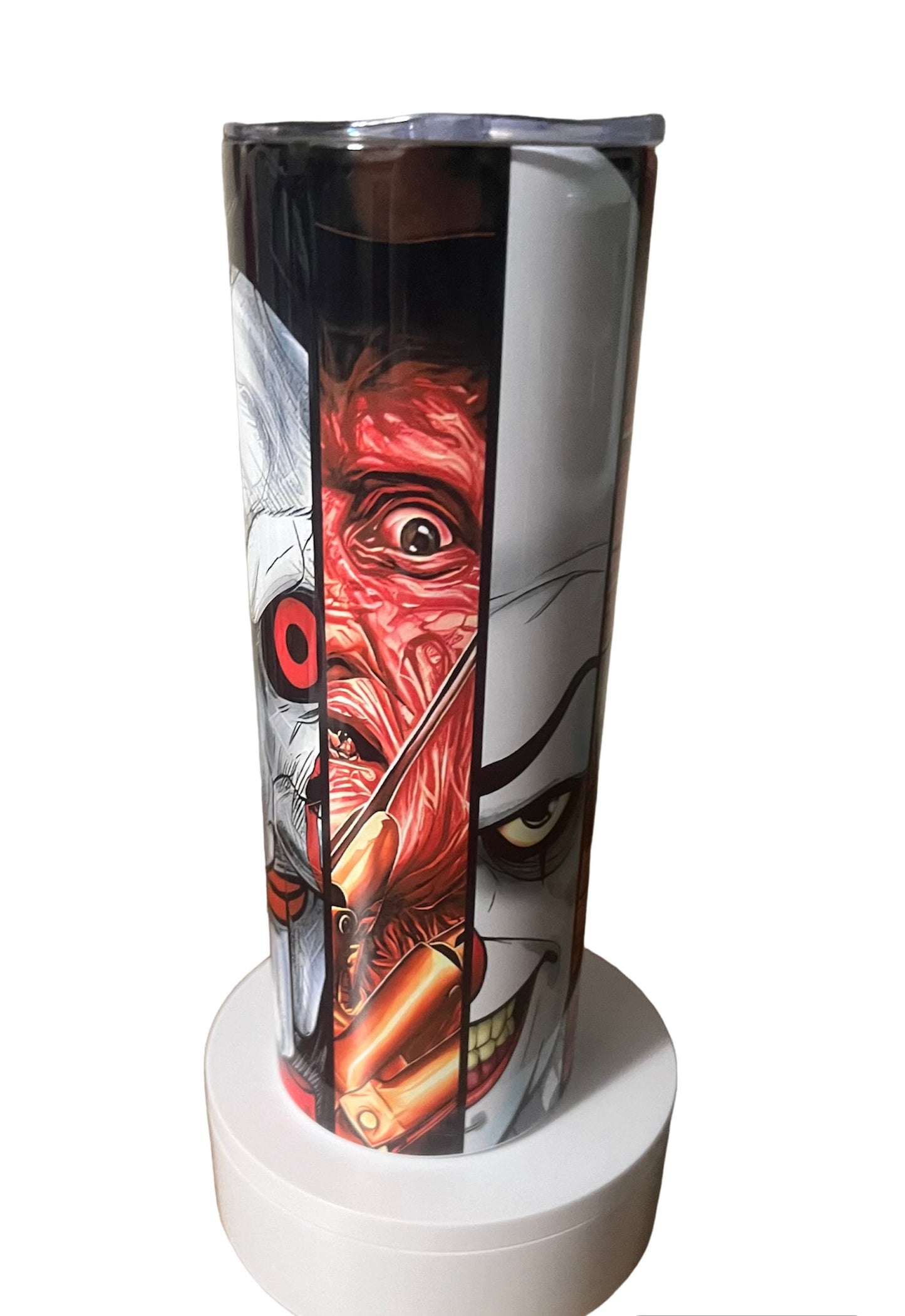 Scary Movie Horror Friends 20oz Skinny Tumbler