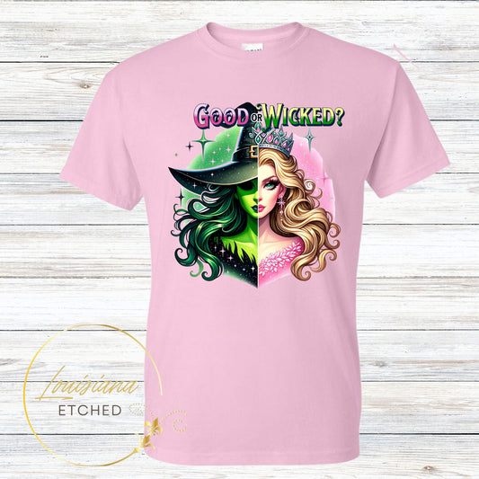 Good or Wicked Witch DTF Short Sleeve T-Shirt